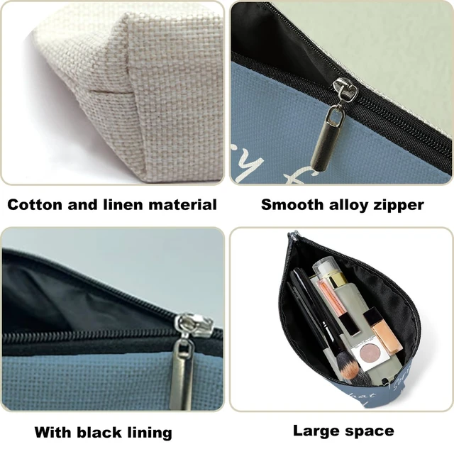 Alt view image 3 of 6 - Funny Gifts for Women Makeup Bag Cosmetic Bag Gag Gifts Funny Adult Sarcastic Humor Travel Toiletry Makeup Pouch for Teen Girls Daughter Mom Mama Birthday Friendship Christmas Thank You Gift