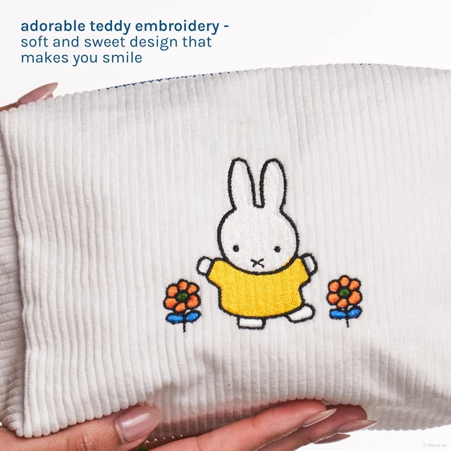 Alt view image 3 of 5 - Miffy Perfect Travel Makeup Bag, Cute Zipper Toiletry Pouch