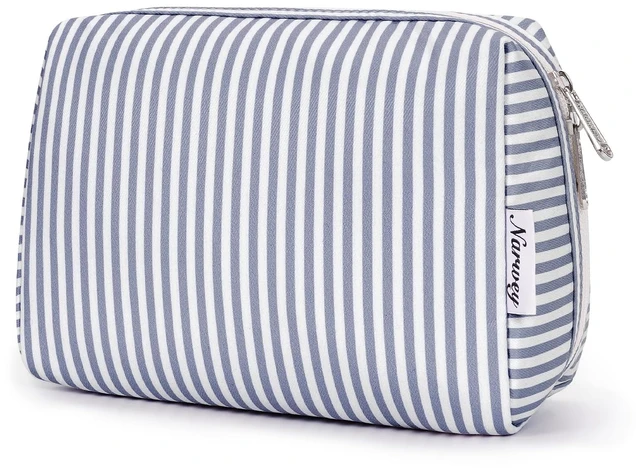 Main image of Makeup Bag Travel Toiletry Bag, Cosmetic Bag for Women Girls | Wide-open, Cute Patterns, Gifts, Make up Bag, Pouch Purse, 5 Organized Pockets for Toiletries, Cosmetics, Brush, Essentials