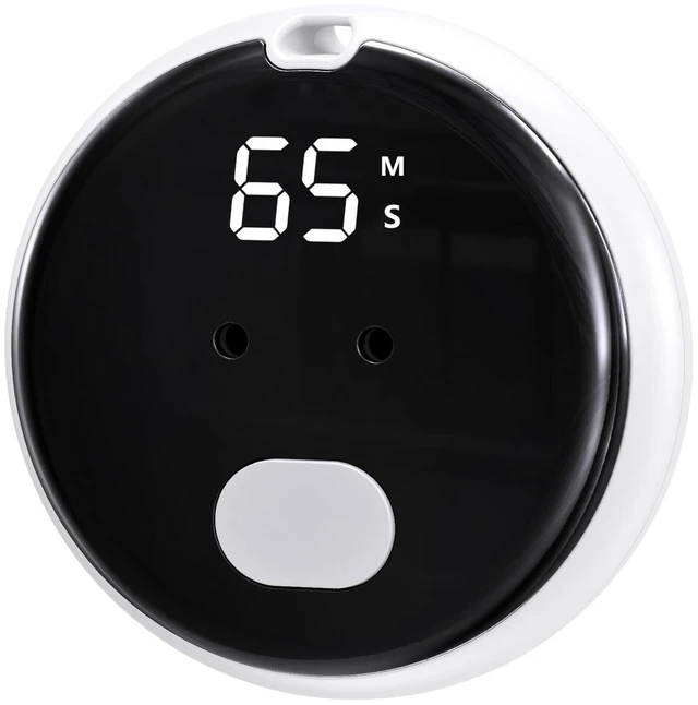 Main image of Voice-Activated Kitchen Timer, Ideal for Cooking; Magnetic Timer with Countdown Function and LED Display, Perfect for classrooms, Offices, Homes, Work, Study, Fitness, and Gaming