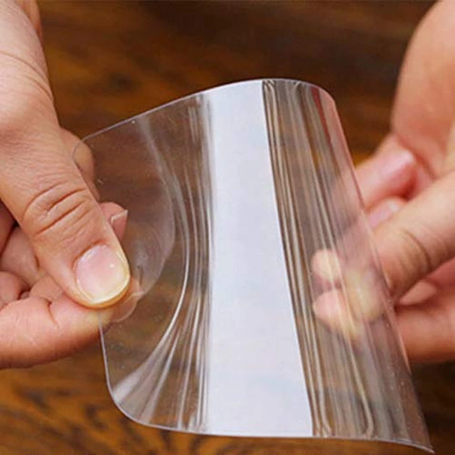 Alt view image 4 of 5 - 10PCS Transparent Cake Cream Scraper Icing Smoother Flexible Plastic Cake Scraper Smoother for Bakery Pastry Cake Decoration Kitchen DIY Baking Tool