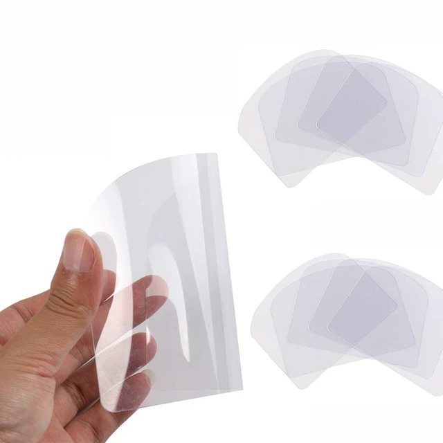 Alt view image 3 of 5 - 10PCS Transparent Cake Cream Scraper Icing Smoother Flexible Plastic Cake Scraper Smoother for Bakery Pastry Cake Decoration Kitchen DIY Baking Tool