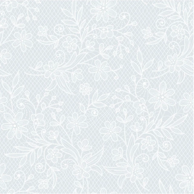 Alt view image 5 of 7 - Lace Table Cloth Rectangle Table Plastic 12-Pack Lace Tablecloth Rectangular 54" X 108" | Clear & White Floral Tablecloth Disposable | Wild Flower Party Decorations & Party Supplies