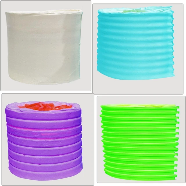 Alt view image 7 of 7 - Cake Scraper set of 8 Pack Cake Edge Tools -16 Design Textures-Blue | Decorating Icing Smoother Comb,Plastic Sawtooth Decorating Mousse Butter Cream Polisher