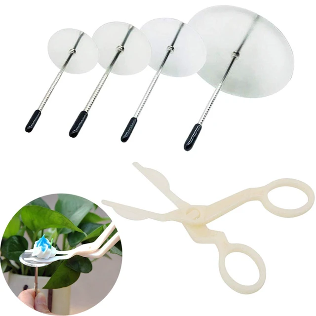 Alt view image 2 of 7 - Cake Decorating Tool Kit, 7pcs Stainless Steel Icing Piping Nozzle Tips, 4pcs Cake Flower Nail and 1 Flower Lifters for Cake Fondant Cupcake