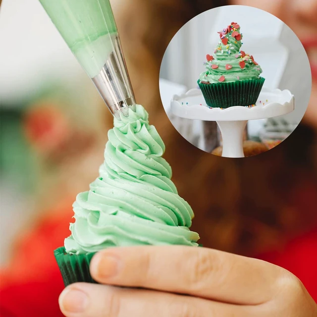Alt view image 2 of 7 - 24 Piece Piping Tips Set, Icing Piping Nozzles with Storage Box, Stainless Steel Nozzles Tip for Cake Decorating