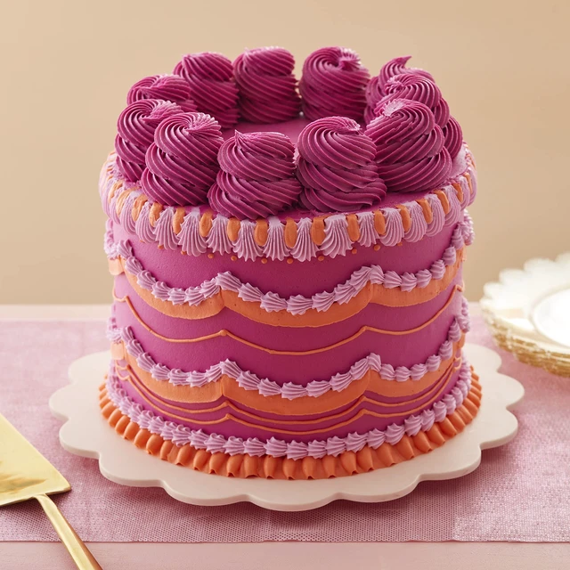 Alt view image 5 of 7 - Decorating Essentials Frosting Piping Kit with Storage Box, Cake & Cupcake Decorating Set, 33 Piece Set