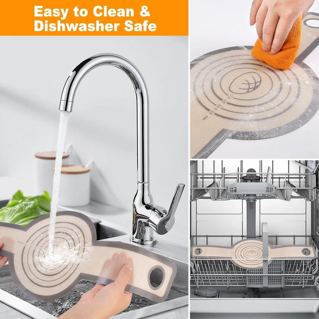 Alt view image 5 of 7 - Silicone Bread Sling for Dutch Oven 2 Pcs, Reusable Silicone Bread Baking Mat With Extra Long Handles Non-Stick & Easy to Clean for Transfer Sourdough, Round