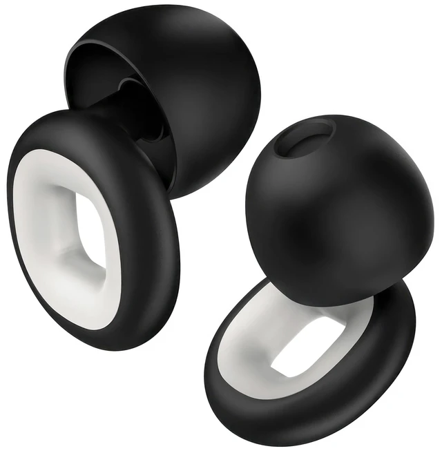 Main image of Ear Plugs for Sleeping & Motorcycle Wind Noise, Reusable Noise Cancelling Earplugs with Soft Flexible Silicone for Hearing Protection, Sleep, Concerts & Focus, NRR 28dB, 8 Tips S/M/L/XL