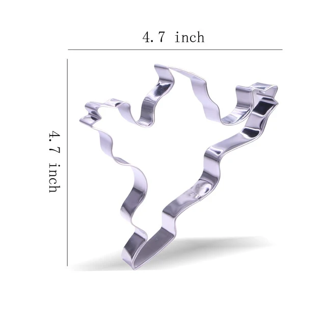 Alt view image 2 of 6 - Large Halloween Cookie Cutter Set - 7 Piece - Stainless Steel