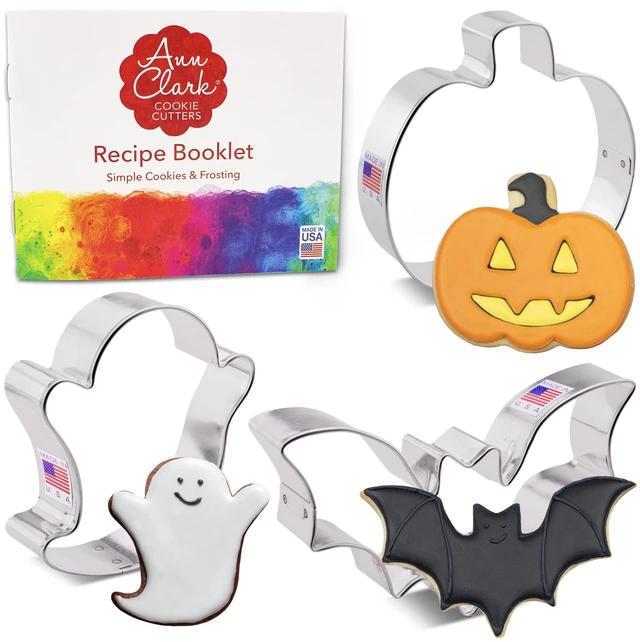 Main image of Halloween Cookie Cutters Set of 3 | Cutters Set