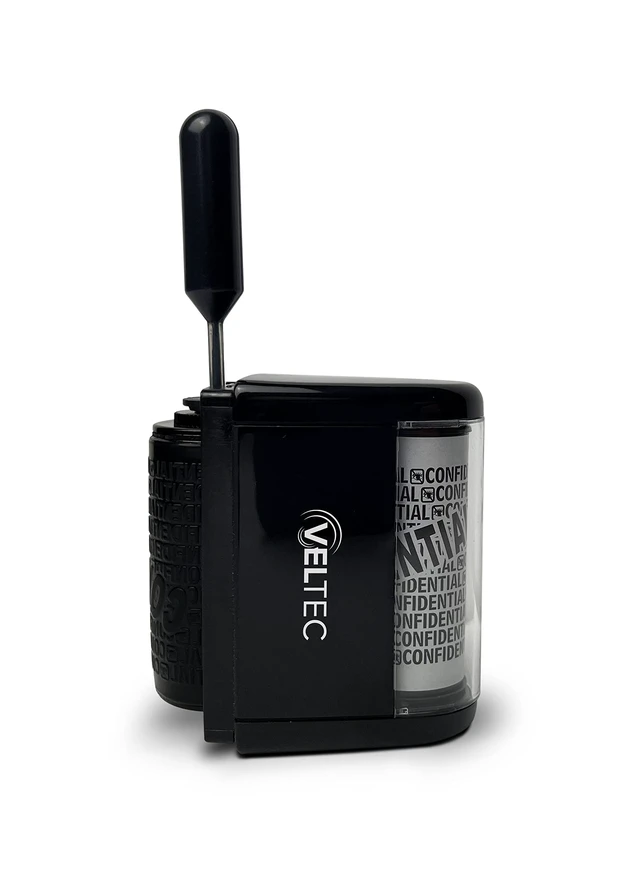 Alt view image 4 of 4 - Identity Theft Protection Roller Stamp