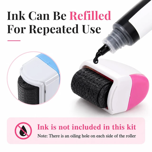 Alt view image 6 of 7 - 2Pcs Identity Protection Roller Stamp Confidential Roller Stamp | Address Data Protection Blocker, Personal Security Gadget, for Office Staff, Household User, Mail Document Manager