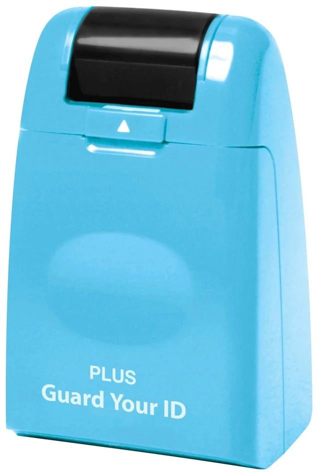Main image of Guard Your ID Identity Protection Stamp Roller, Turquoise