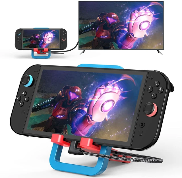 Main image of TV Docking Station for Switch 2, Foldable Portable TV Base Replacement | with 4K 60HzHDMI ,USB-C Charging Port,USB 3.0 Port.