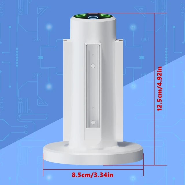 Alt view image 6 of 6 - Charging Dock for Switch 1 Controller Joycon,4-in-1 Joycon Charger,White | 4-in-1 Joycon Charger, Fast Charging Station, Including USB-C Cable