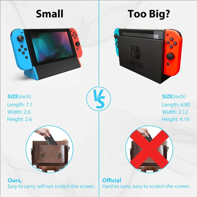 Alt view image 4 of 6 - TV Dock Station for Nintendo Switch/Switch OLED | 4K@60Hz HDMI, 100W PD Fast Charging, 2 USB-A Ports, Charge While Playing, TV/Tabletop Mode Button