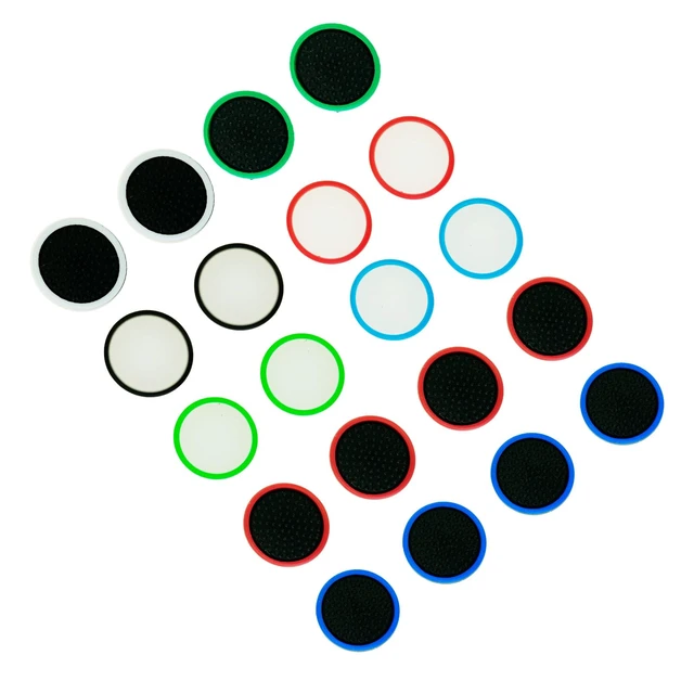 Alt view image 6 of 6 - 20PCS Silicone Joy-Con Thumb Grip Caps, Analog Thumbstick Joystick Covers Compatible with Nintendo Switch/Lite/OLED Controller Accessories