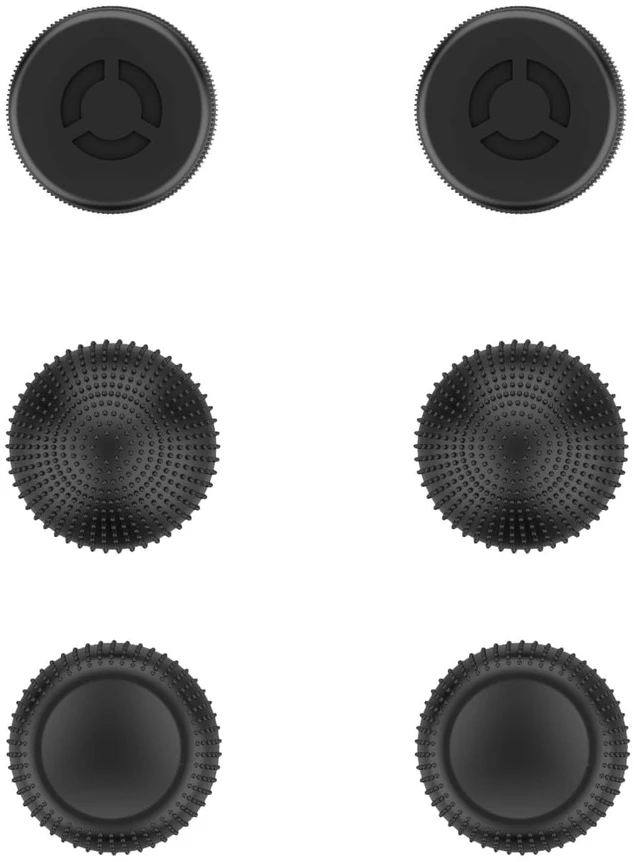 Main image of Legion Go Joystick Caps - Eclipse Black Replacement Thumb Grips for Enhanced Gaming Precision Compatible with Nintendo Switch, PS5, Xbox Controllers Enhanced Comfort & Grip