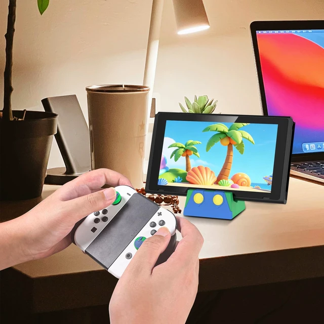 Alt view image 7 of 7 - Switch Charging Dock for Switch/Switch Lite/Switch OLED, Portable Switch Charging Base Stand with Type C Port,Replacement Compatible with Official Switch Charger Stand