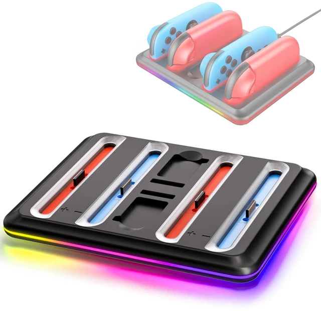Main image of for Nintendo Switch 2 Joy-Cons Controller Fast Charging Dock, 4 in 1 Magnetic Design Fast Charging Stand Station with RGB Indicators for Nintendo Switch 2 Accessories