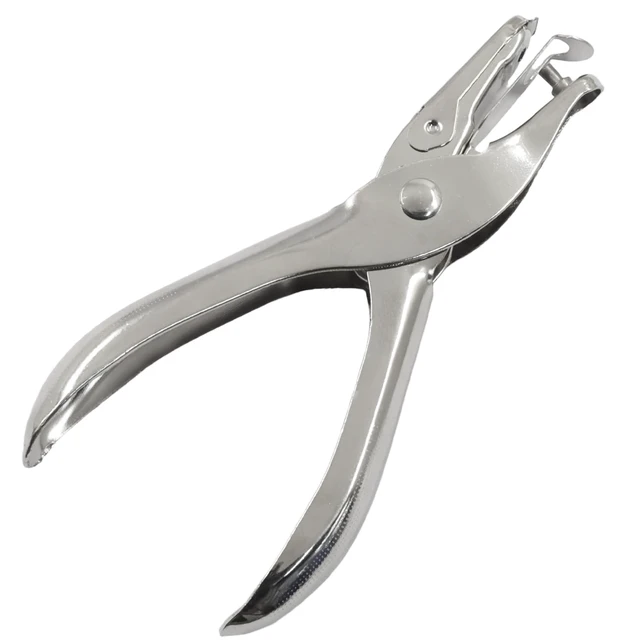 Alt view image 5 of 7 - 1Pc 3mm Single Hole Paper Puncher | Metal, for DIY Craft Tags, Tickets, Cards, and Paper Projects