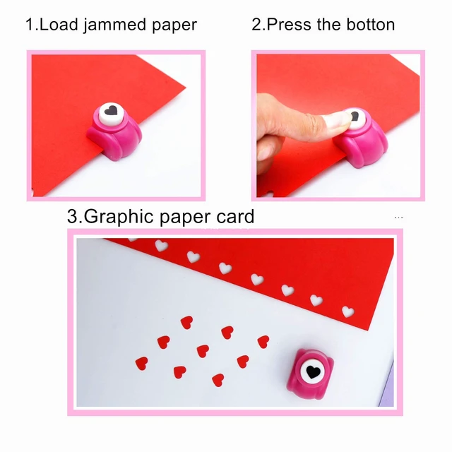 Alt view image 5 of 6 - 12pcs Craft Hole Punch Shapes Set,Small Paper Puncher for Kids,Single Crafting Scrapbook Punches,Star,Butterfly,Leaf,Christmas Tree.Heart,Tag stamp Cards Mini Cutter Nail Arts crafts Punchers Supplies