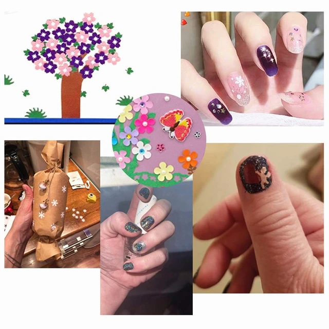 Alt view image 6 of 6 - 12pcs Craft Hole Punch Shapes Set,Small Paper Puncher for Kids,Single Crafting Scrapbook Punches,Star,Butterfly,Leaf,Christmas Tree.Heart,Tag stamp Cards Mini Cutter Nail Arts crafts Punchers Supplies