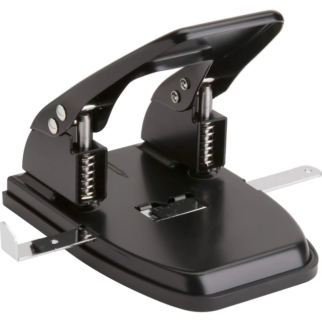 Alt view image 2 of 5 - Two Hole Punch for Paper, 30 Sheets, Black, 90079 | Heavy-duty two hole punch for 30 sheets, durable black office puncher for daily paper binding;2 hole punch
