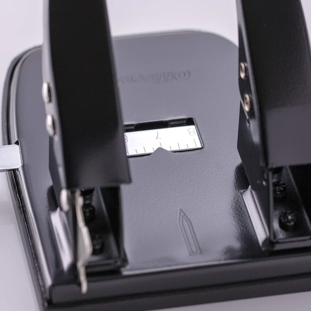 Alt view image 4 of 5 - Two Hole Punch for Paper, 30 Sheets, Black, 90079 | Heavy-duty two hole punch for 30 sheets, durable black office puncher for daily paper binding;2 hole punch