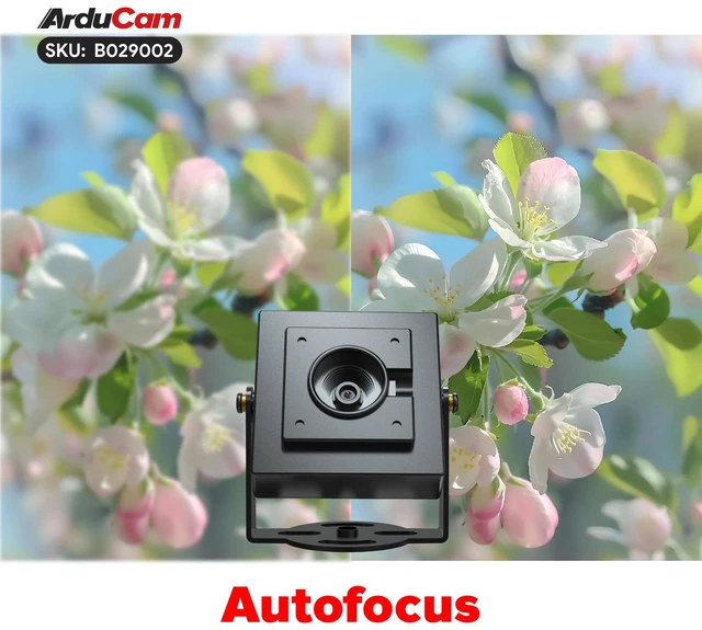 Alt view image 7 of 7 - 4K 8MP Autofocus USB Camera Module with HDR, 1080P USB 2.0 Webcam, Lightburn Camera with Multiple preset AI Resolutions for Computer, Laptop, Raspberry Pi, Jetson Nano