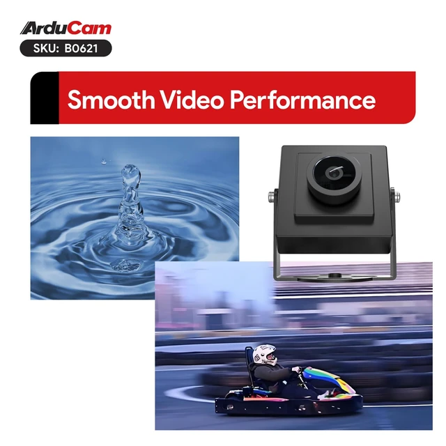 Alt view image 2 of 7 - 12MP USB Camera Module, 150°D Wide Angle USB 2.0 Camera, 4K@25fps UVC Webcam for Windows, Linux, Android