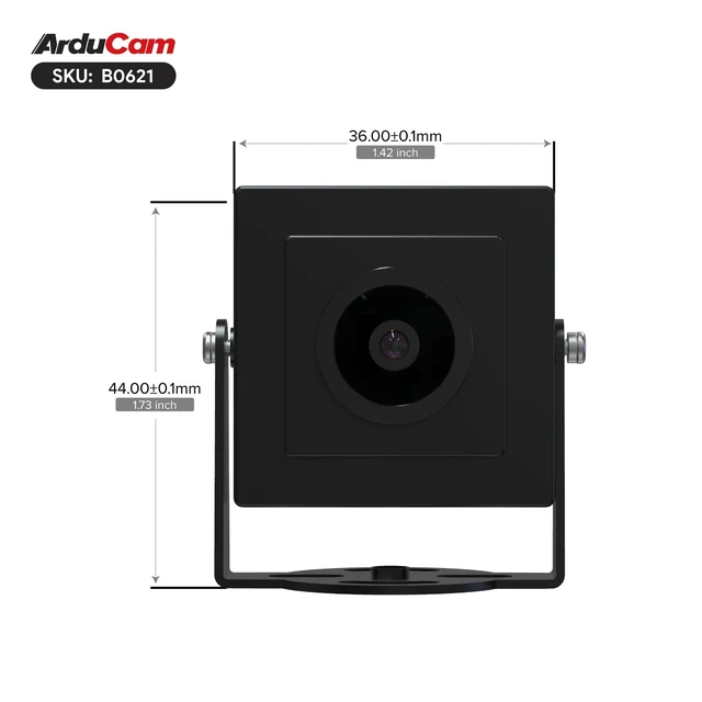 Alt view image 5 of 7 - 12MP USB Camera Module, 150°D Wide Angle USB 2.0 Camera, 4K@25fps UVC Webcam for Windows, Linux, Android