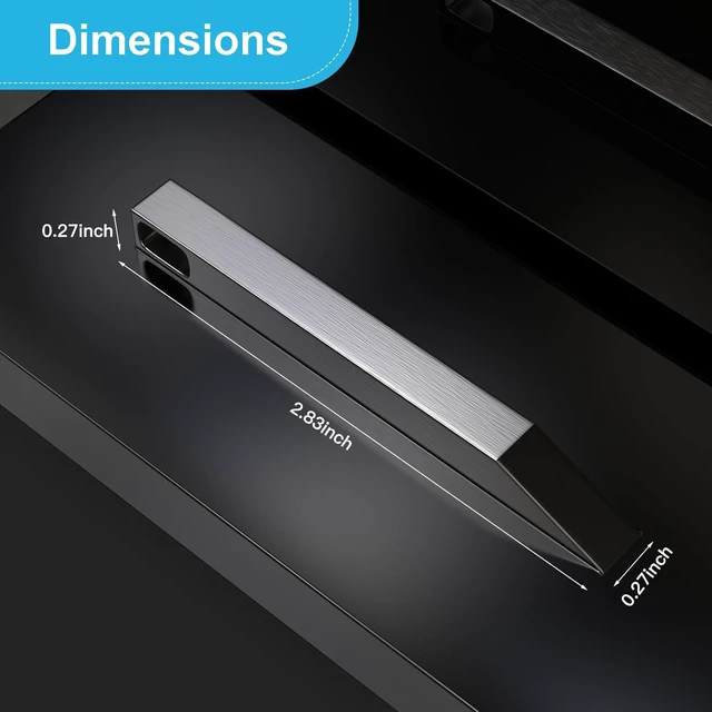 Alt view image 6 of 6 - EDC Pry Bar 2 Pack - Heavy Duty Mini Stainless Steel Keychain Prybar - Mighty Miniature Portable Multitool, Screwdriver, Bottle Opener, & Box Opener