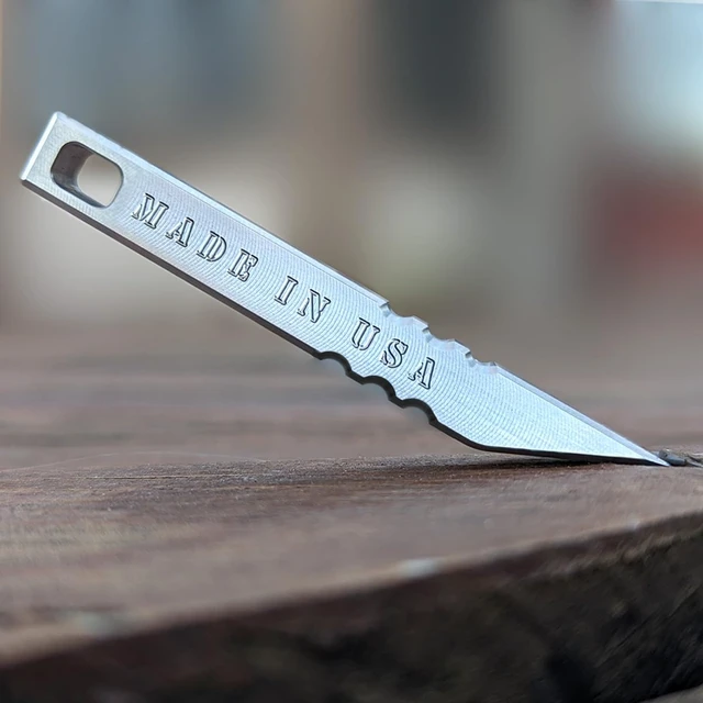 Alt view image 5 of 7 - Rhino Bar EDC Stainless Steel Mini Pry Bar Tool, Stainless | Keychain-ready design; screwdriver tip; box-opening edge; minimalist pocket profile; durable everyday utility