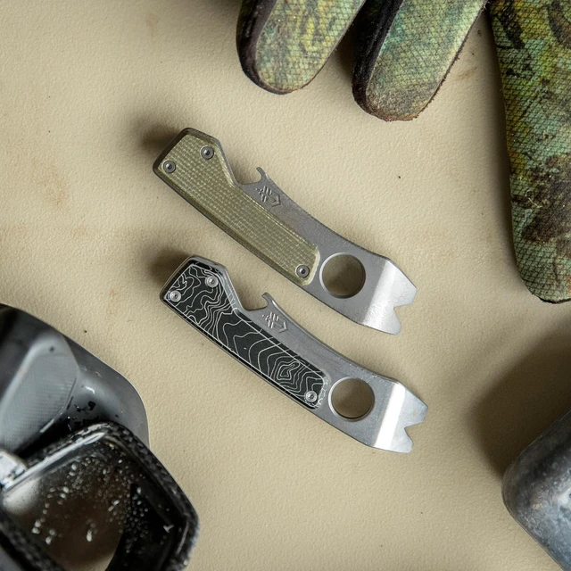 Alt view image 7 of 7 - Shard XL 6-in-1 EDC Keychain Multitool,Bottle Opener,Stainless Steel | Pry bar, wire stripper, bottle opener, 6-in-1 EDC keychain tool, compact everyday carry