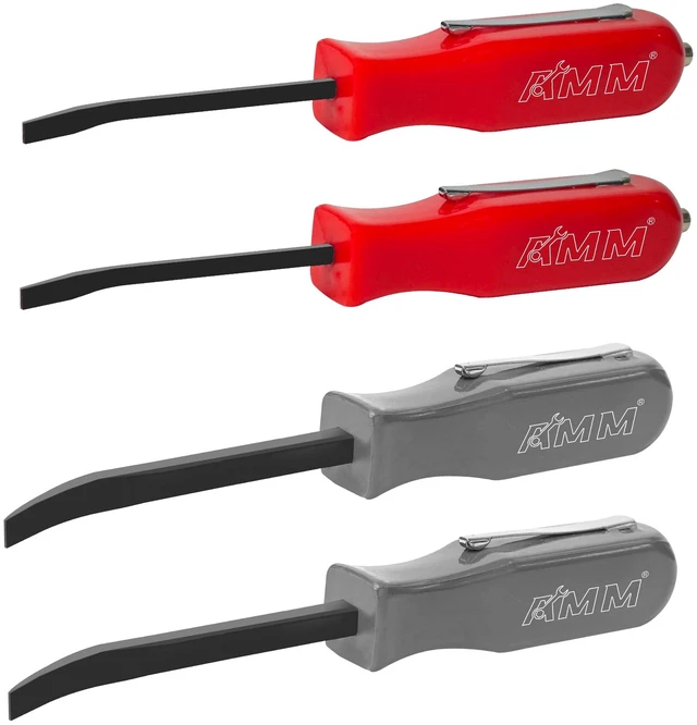 Main image of 4 PCS Pocket Pry Bar Set, Mini Pry Bar with Magnet Top and Pocket Clip, 4.5" Small Pry Bar for Home Office, Car Repair Gadgets, Electronics and Mechanics Repair