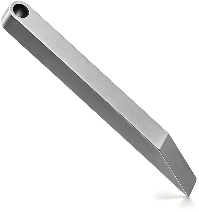 Main image of Titanium EDC Pry Bar, Pocket Tool for Prying, Scraping & Flathead Screws | Bottle Opener, Can Prier, Scraper, Screwdriver, Lightweight, Pocket Size, Keychain Ring, Daily Carry, 2.9in, 0.47oz