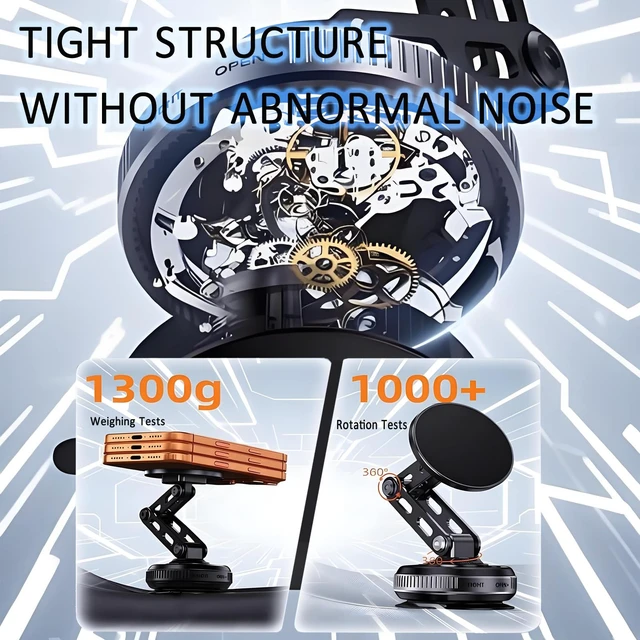 Alt view image 7 of 7 - Vacuum Magnetic Car Phone Mount, 360°Rotating Phone Holder for Car | Iphone Car Phone Holder Mount, Dashboard Windshield Suction Cup Phone Mounts, Magsafe Car Mount for IPhone 16~18 and Android