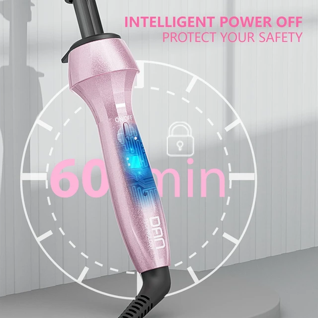 Alt view image 4 of 7 - Hot Comb Electric for Wigs, Adjustable Temperature Hair Straightener, 500 High Heat, Dual Voltage, 60 min Shut Off, Ceramic and Tourmaline, Small, Pink