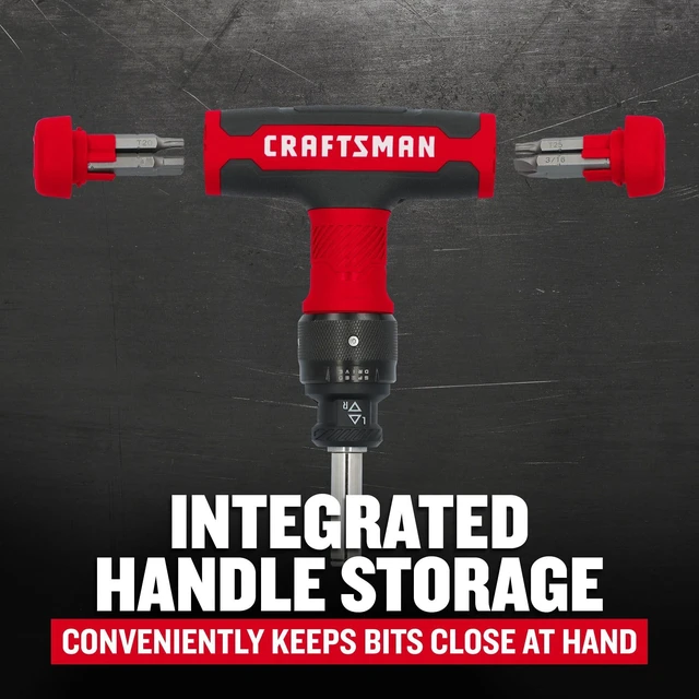 Alt view image 3 of 5 - 13 Piece Speeddrive Ratcheting T-Handle Set (CMHT68135)