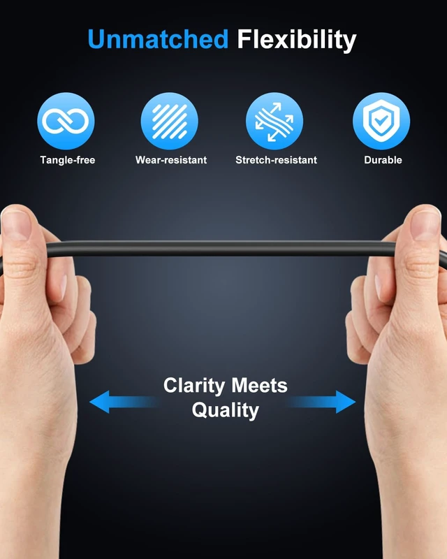 Alt view image 6 of 7 - 2Pack 25ft XLR Cables, Professional Microphone Cable, MaleFemale | Premium OFC HeavyDuty Mic Cord, Sturdy Microphone Cord with Metal Connectors for Mixer, Amp, Podcast, Stage & Studio