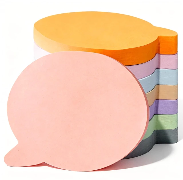 Main image of Bubble Sticky Notes 640 Sheets, 8 Pads Cute Small Post it Notes | Cute Sticky Notes, Strong Adhesive Post, Clean Removal, 80 Sheets/pad