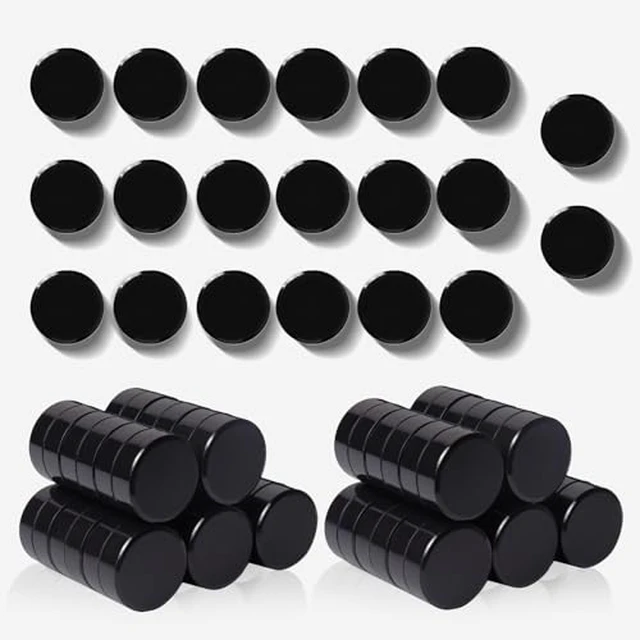 Alt view image 4 of 4 - Heavy Duty Fridge Magnets 20PCS Small Round Whiteboard Classroom Use