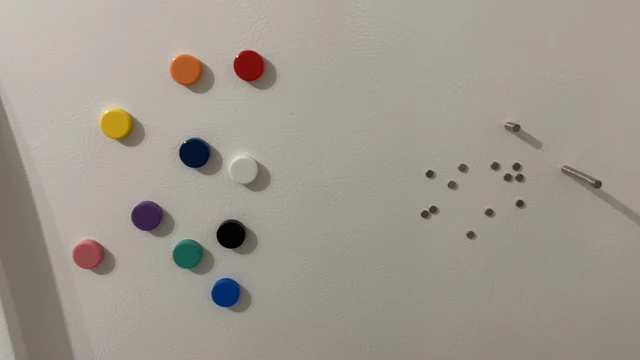 Alt view image 3 of 5 - Fridge Magnets - 20 Pack Strong Refrigerator Magnets, 10 Colors Small Round Magnet, Cute Mini Decorative Magnets for Whiteboard, Locker, Office, Crafts, Kitchen, Classroom, Heavy Duty Magnet
