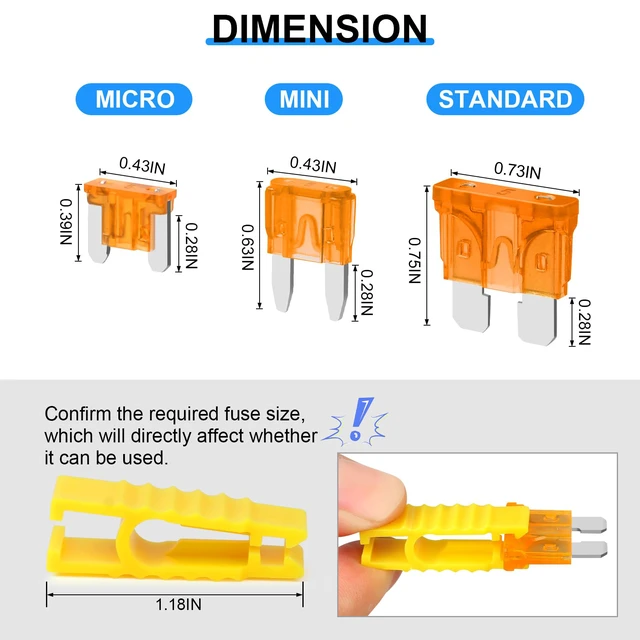 Alt view image 3 of 7 - 182PCS Car Fuses Assortment Kit, Professional Blade Fuses Automotive | Standard & Mini & Low Profile Mini Fuse (5A/7.5A/10A/15A/20A/30A/40A), Auto Fuses for Boat, Auto, RV, Truck
