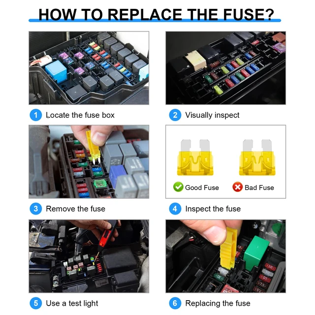 Alt view image 7 of 7 - 182PCS Car Fuses Assortment Kit, Professional Blade Fuses Automotive | Standard & Mini & Low Profile Mini Fuse (5A/7.5A/10A/15A/20A/30A/40A), Auto Fuses for Boat, Auto, RV, Truck