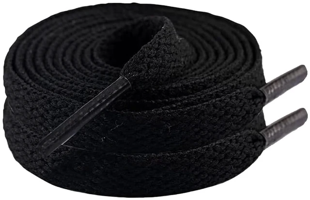 Main image of 2 Pairs Shoelaces for Sneakers Flat Shoe Laces for Athletic Shoes | 8mm Replacement Shoe Strings, Running Walking Gym Sports Shoestrings for Men Women