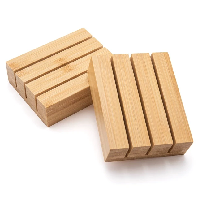 Alt view image 2 of 4 - Premium Bamboo Knife Block Inserts 2 Pack Compatible Expandable Drawer Organizer & Utensil Organizer, Cutlery Tray with Dividers for Kitchen Utensils & Flatware (Natural)