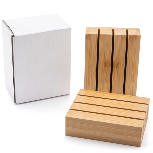 Alt view image 4 of 4 - Premium Bamboo Knife Block Inserts 2 Pack Compatible Expandable Drawer Organizer & Utensil Organizer, Cutlery Tray with Dividers for Kitchen Utensils & Flatware (Natural)